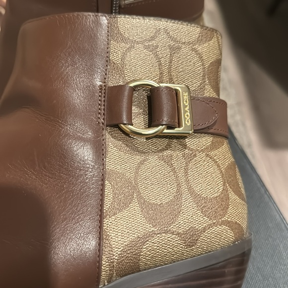 9.5B, Black, Coach Bootie - Picture 4 of 4